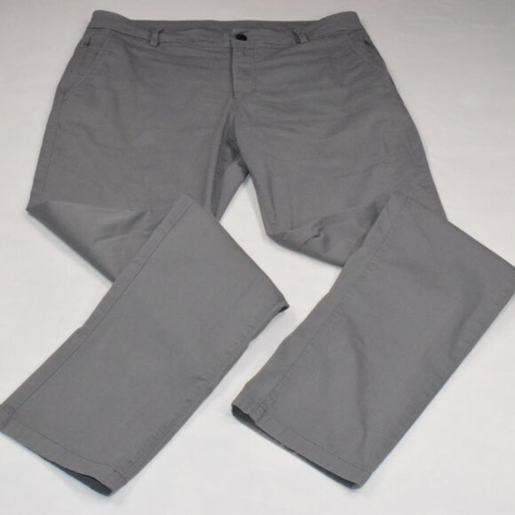 Bird Dogs Boom Stick Chino Pants Men's 34x34 Grey Stretch Performance Golf - Picture 1 of 10